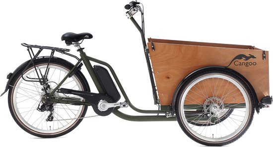a bicycle parked on the side