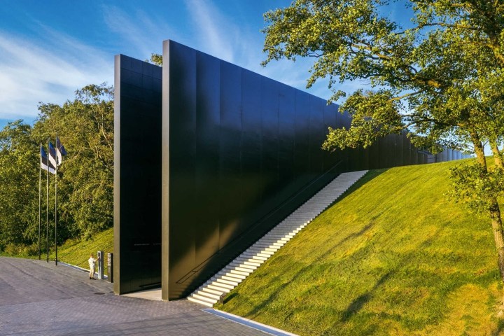 a sign on the side of a road